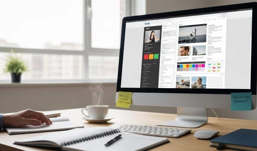 Durée création site web